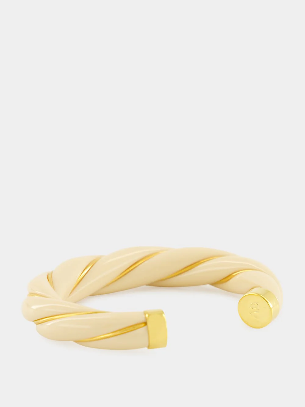 Ivory Twisted Diana Bangle - Image 3