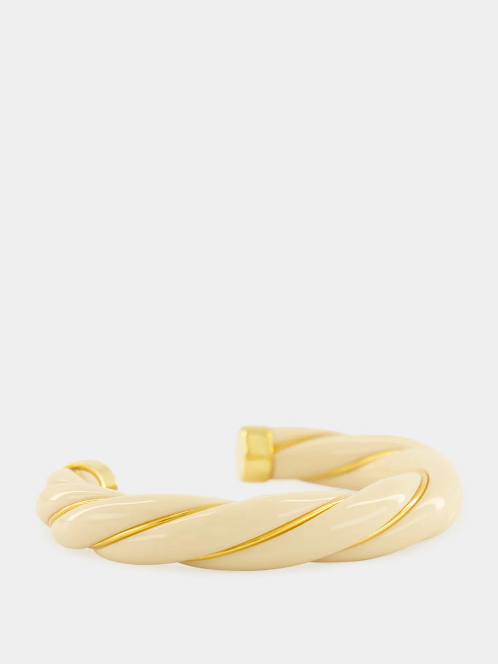 Ivory Twisted Diana Bangle - Image 4