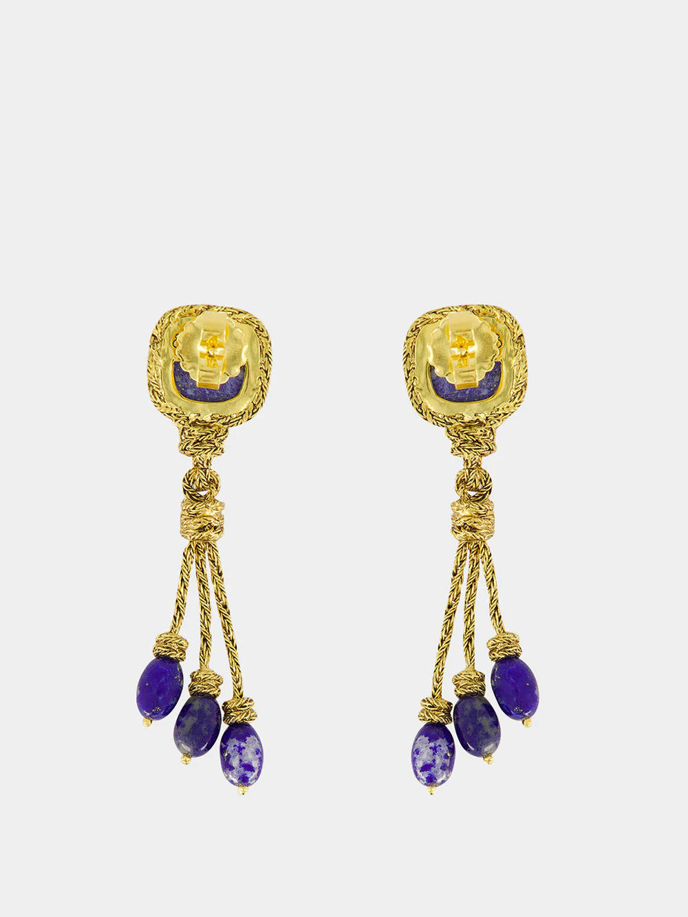 Lapis Lazuli Miki Earrings - Image 2