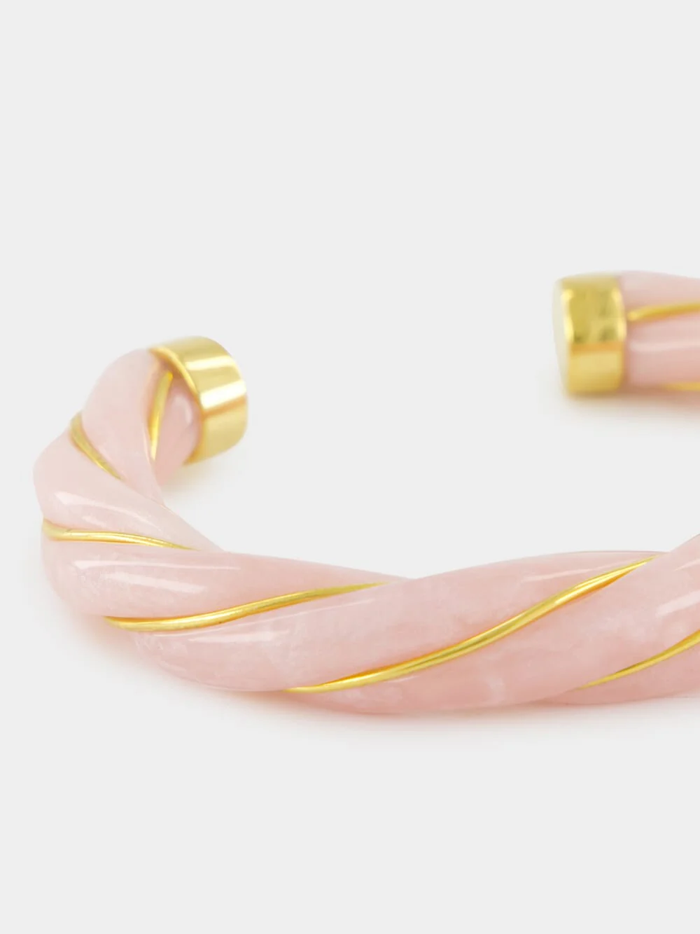 Pink Mother-of-Pearl Diana Bangle - Image 3