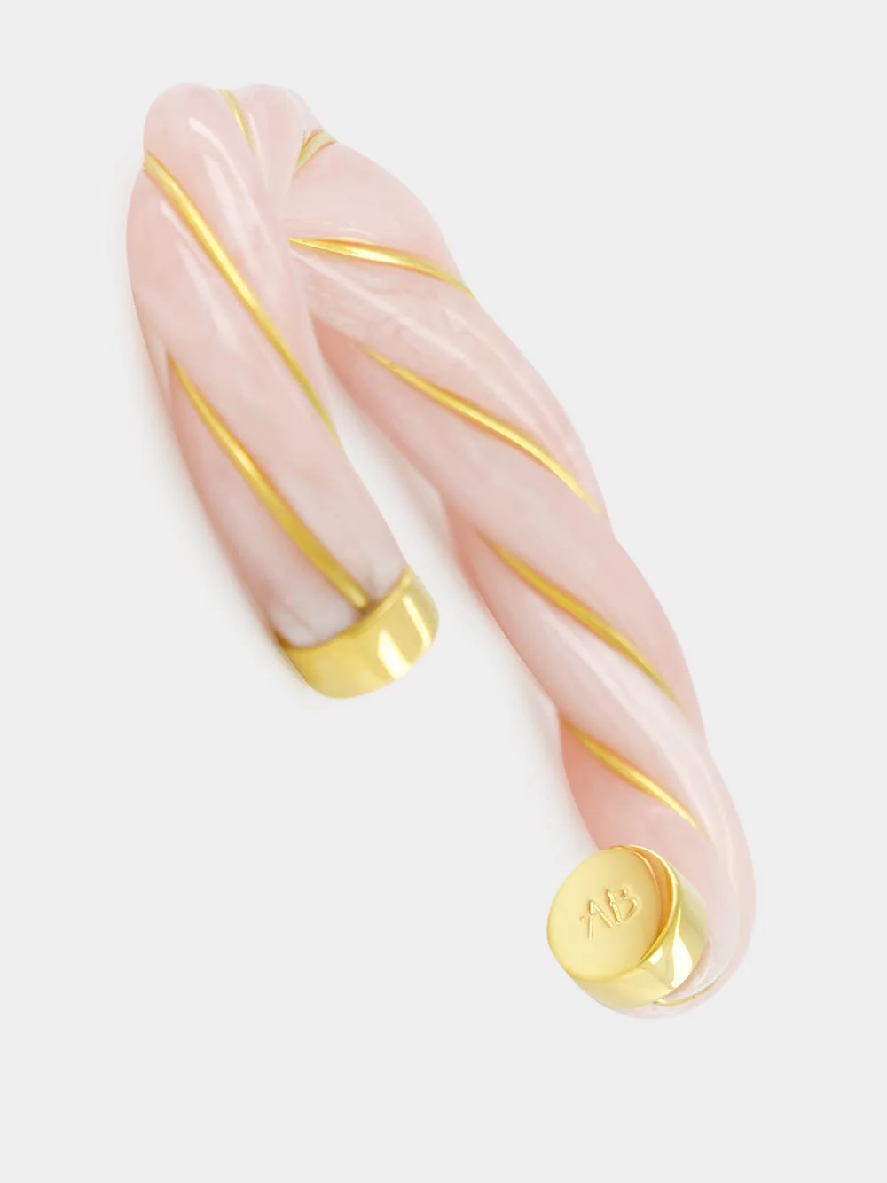 Pink Mother-of-Pearl Diana Bangle - Image 4