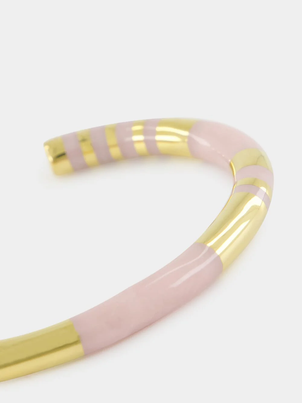 Pink Mother-of-Pearl Positano Bangle - Image 3