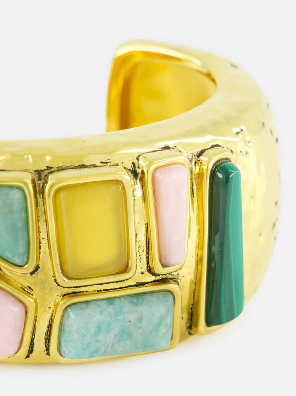 Sagane Multistone Cuff Bracelet - Image 3