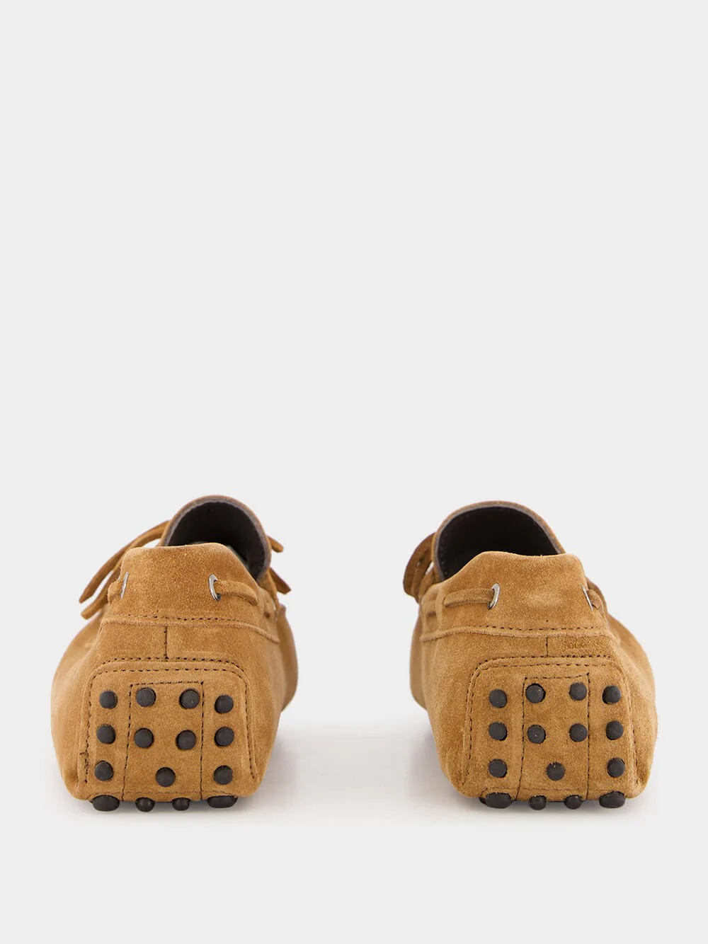 Caramel Suede Driving Shoes - Image 5