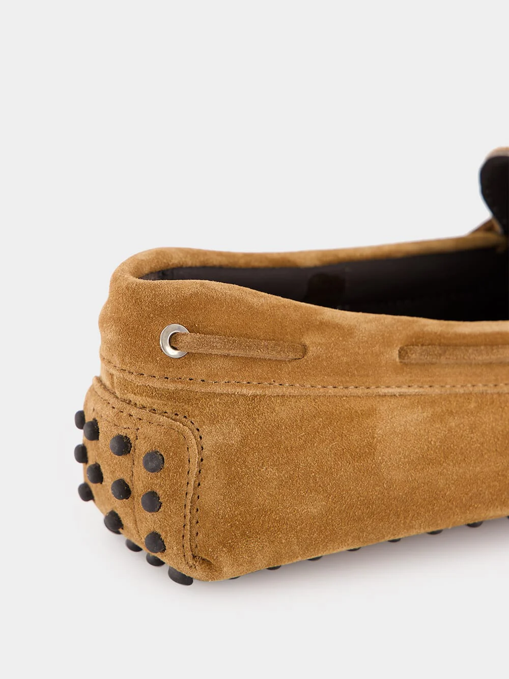 Caramel Suede Driving Shoes - Image 6