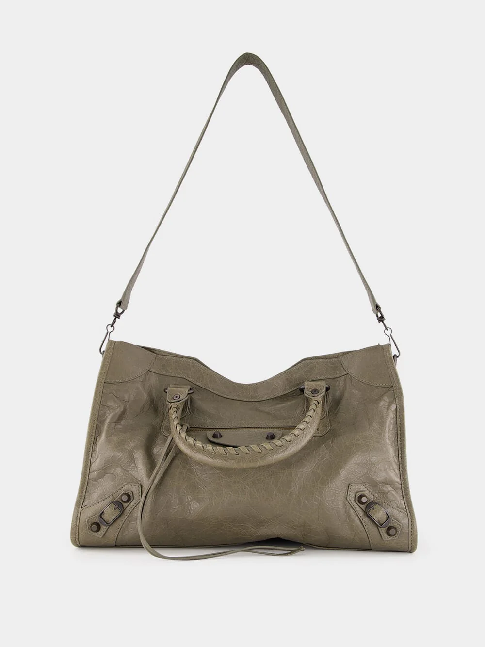 Army Green Le City Medium Bag - Image 2