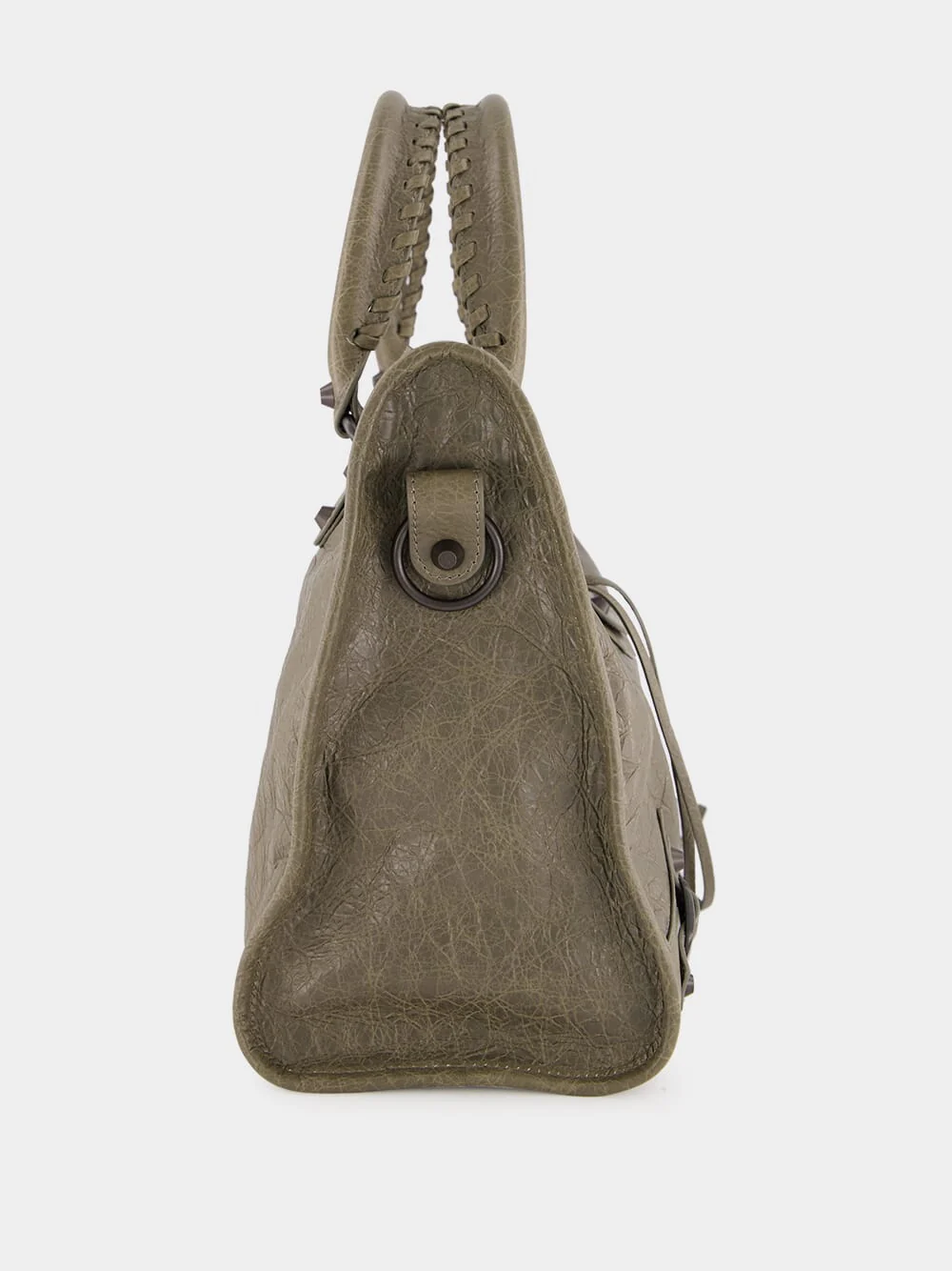 Army Green Le City Medium Bag - Image 4