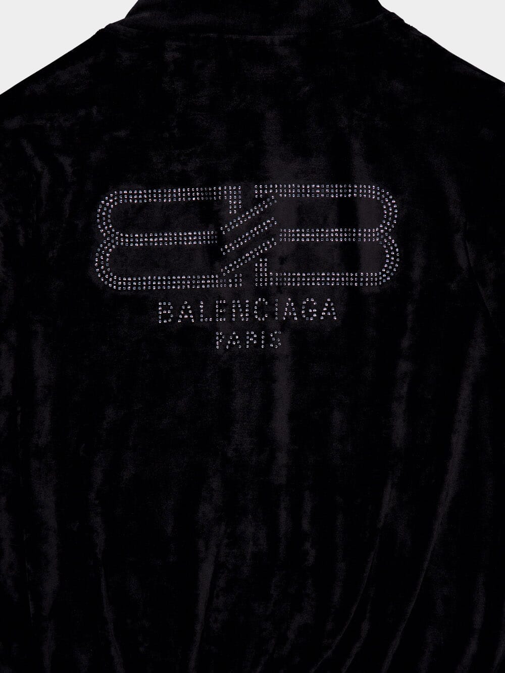 BB Paris Strass Zip-Up Hoodie Fitted - Image 3