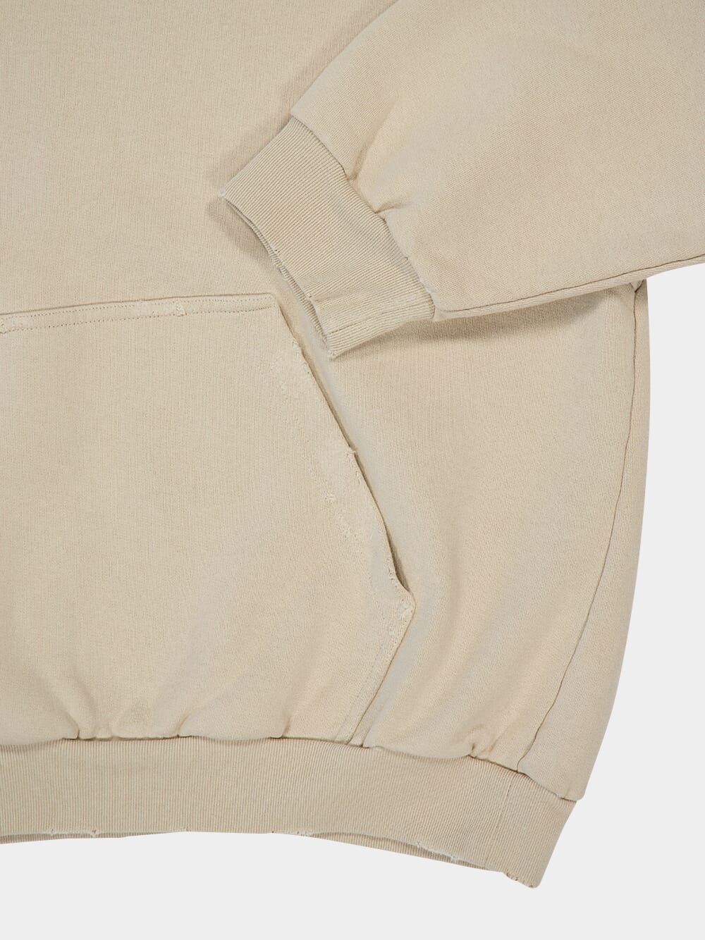 Beige Medium Fit Sweatshirt - Image 4