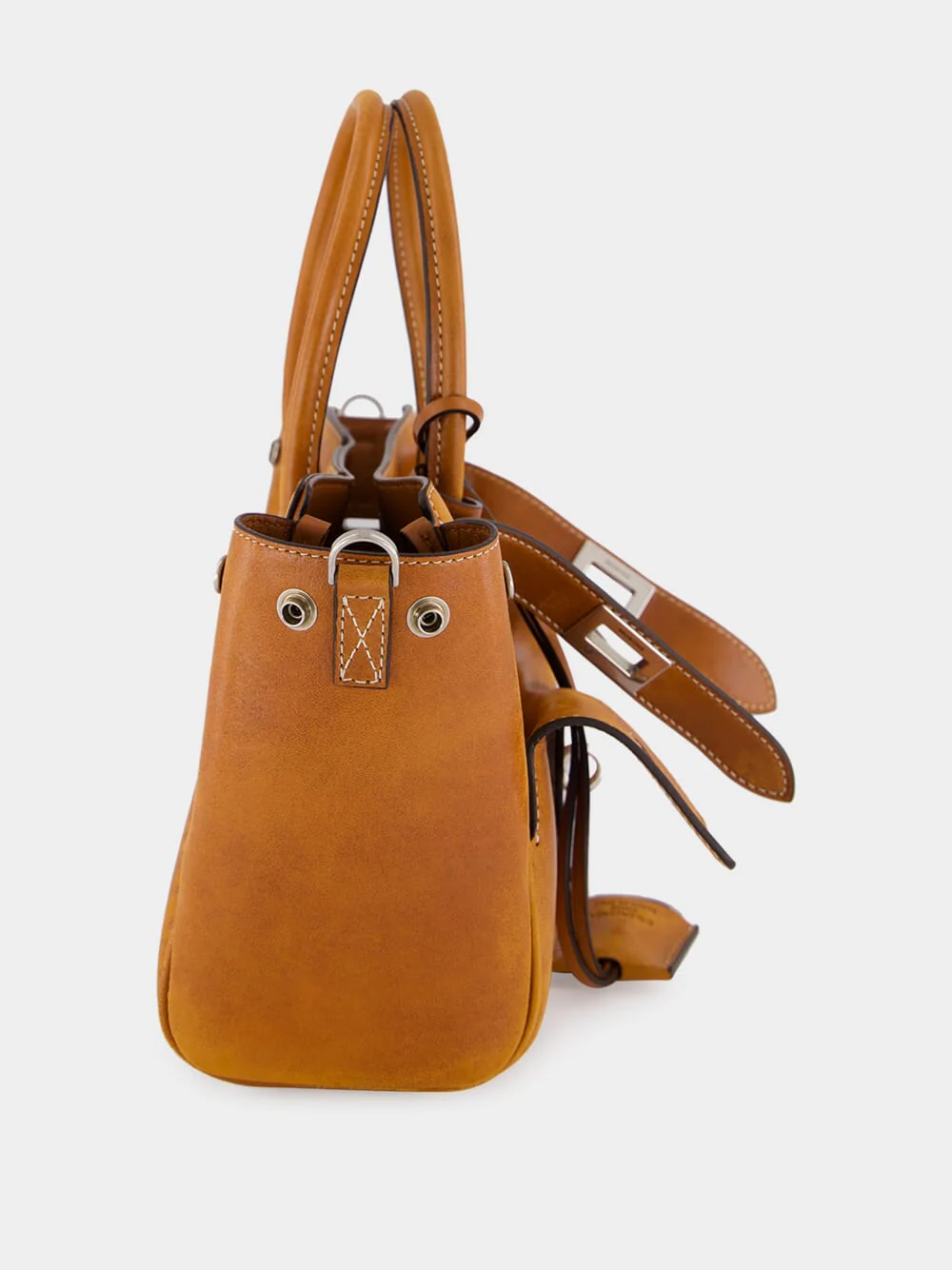 Bel Air Mini Carry All Bag in Tan - Image 7