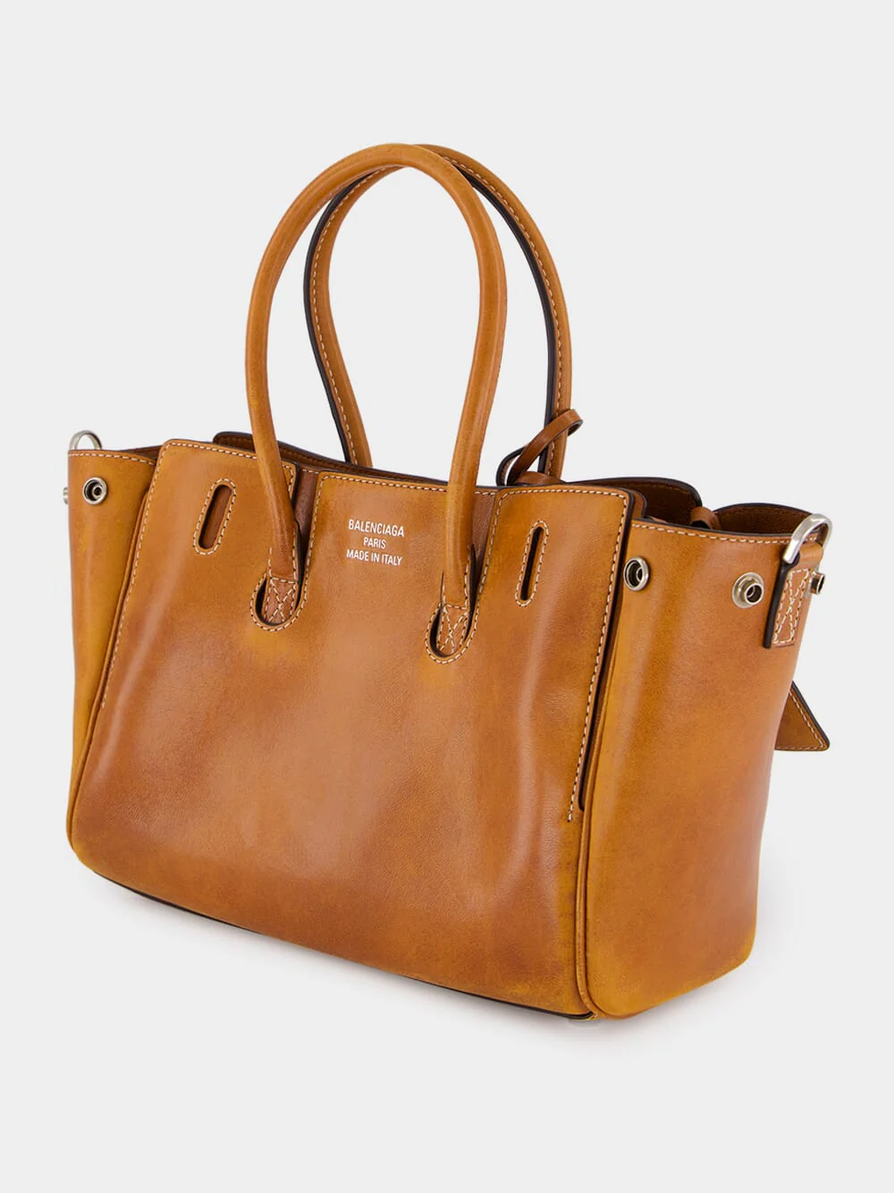 Bel Air Mini Carry All Bag in Tan - Image 8