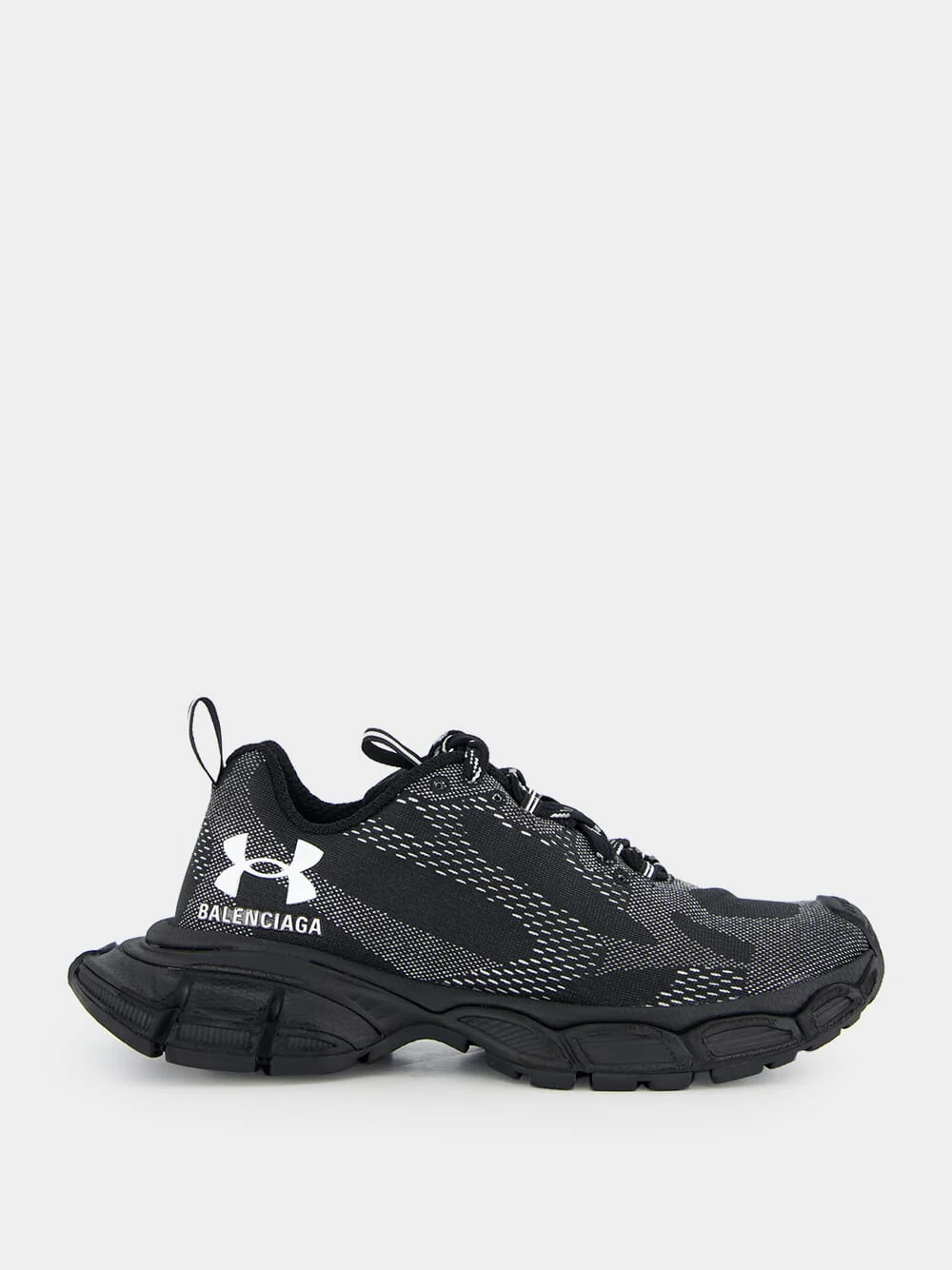 Black 3XL Knit Sneakers - Image 8