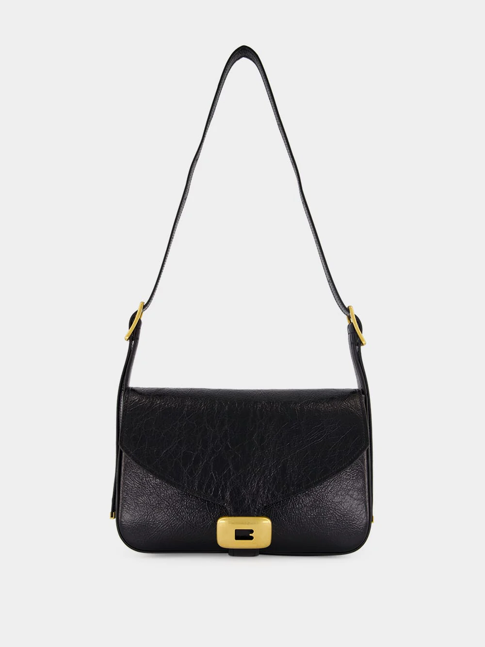 Black Clicca Medium Shoulder Bag - Image 4