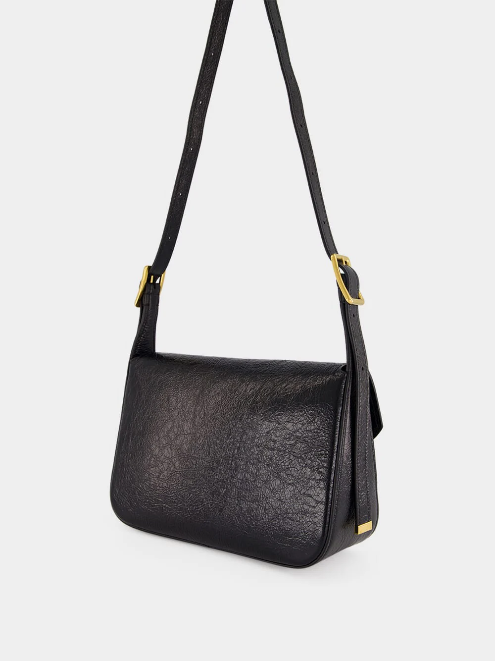 Black Clicca Medium Shoulder Bag - Image 8