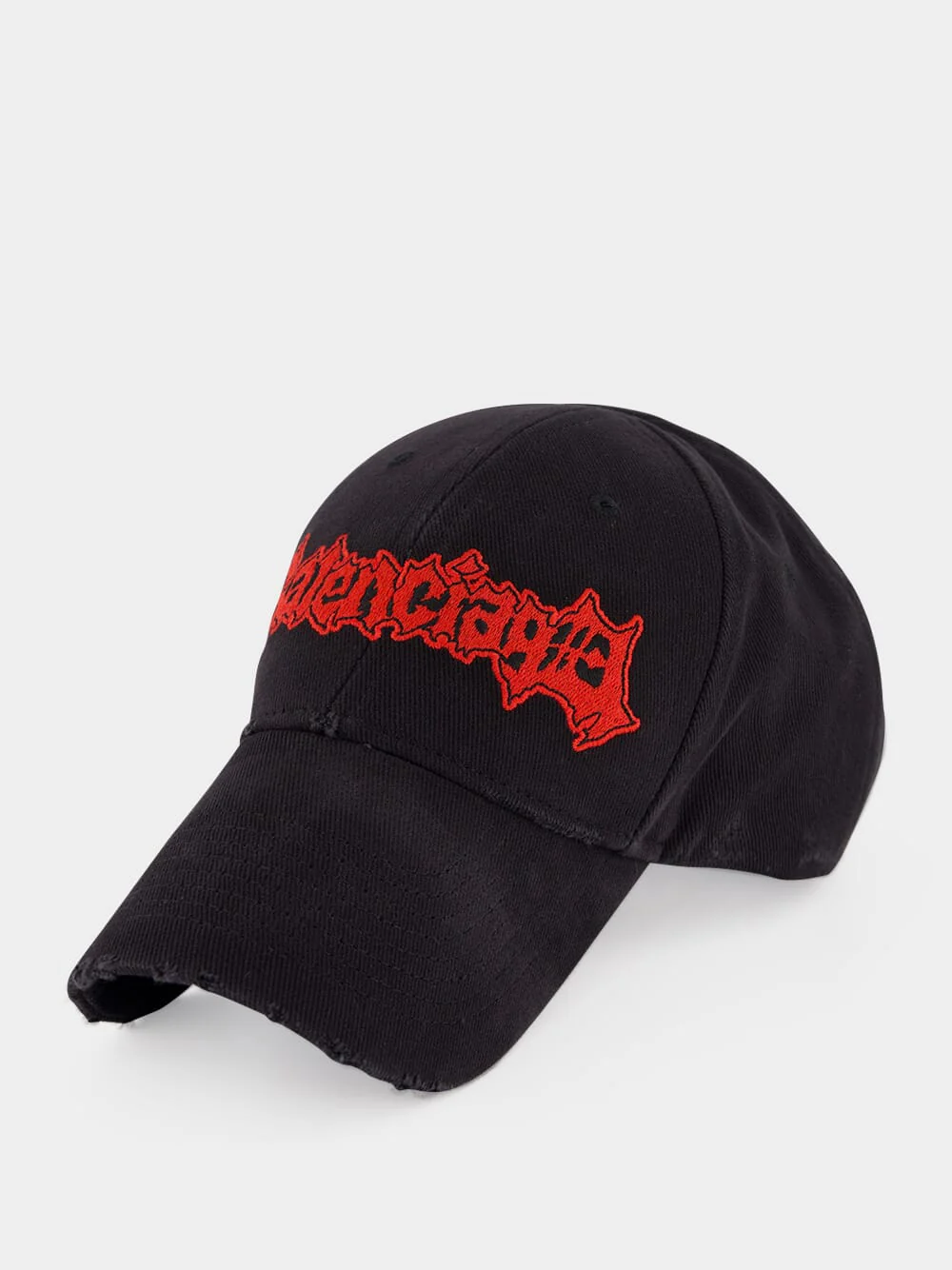 Black Cotton Drill Logo Cap