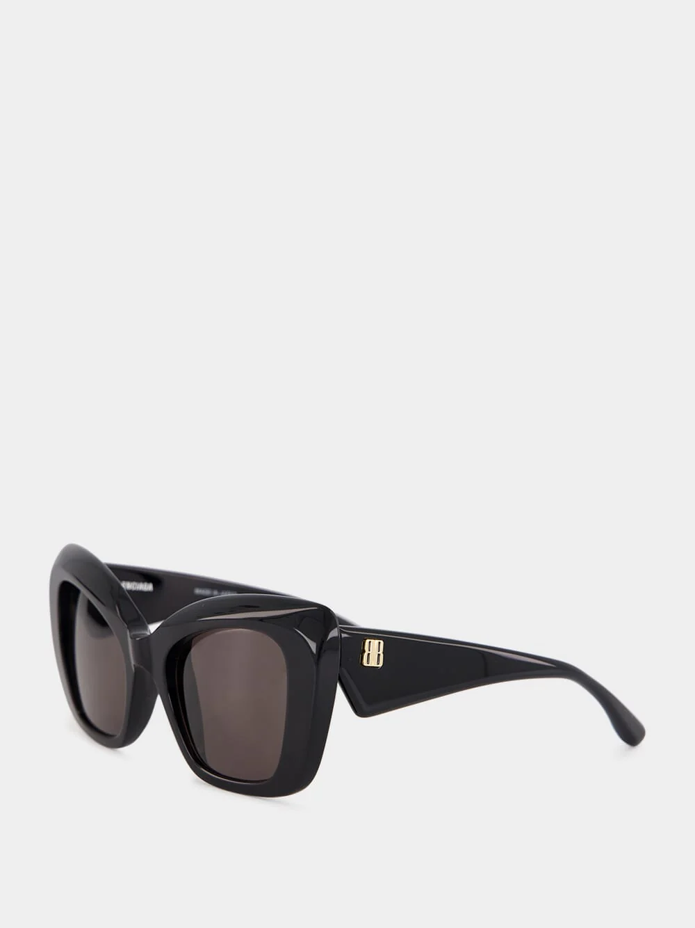 Black Diva Butterfly Acetate Sunglasses - Image 4
