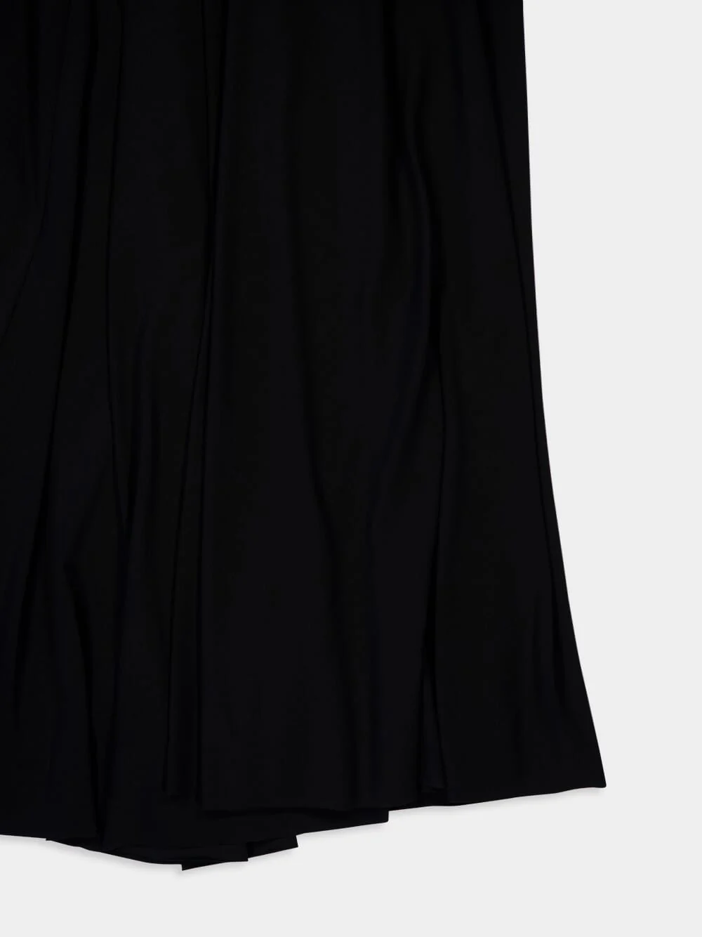 Black Sleeveless Draped Maxi Dress - Image 4