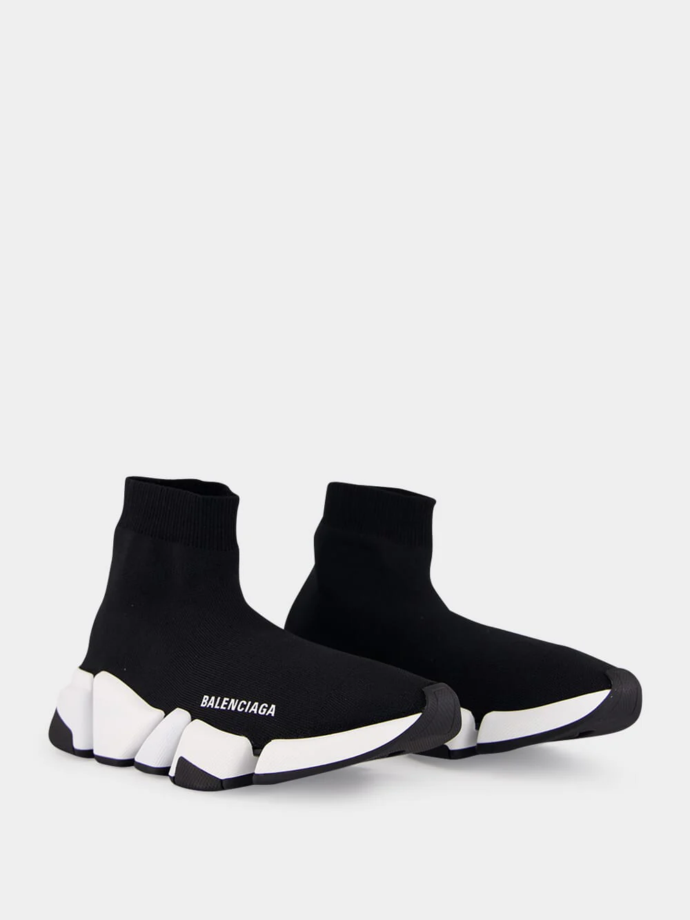 Black Speed 2.0 Knit Sneakers - Image 3