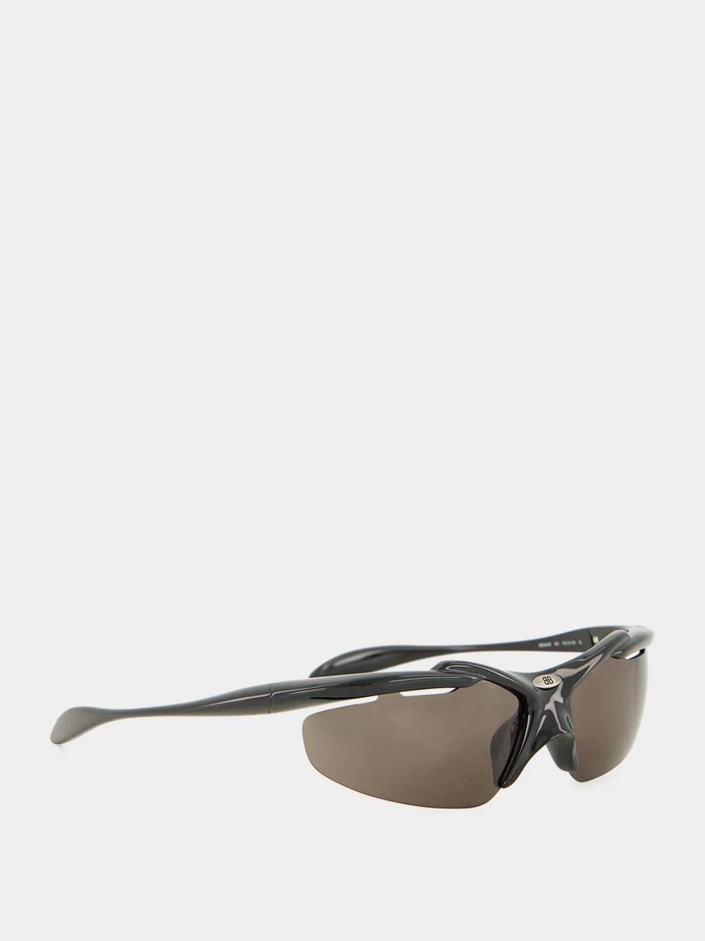 Black Turbo D-Frame Sunglasses - Image 2
