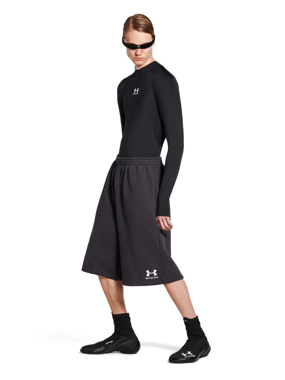 Black Under Armour® Large Shorts - Image 2