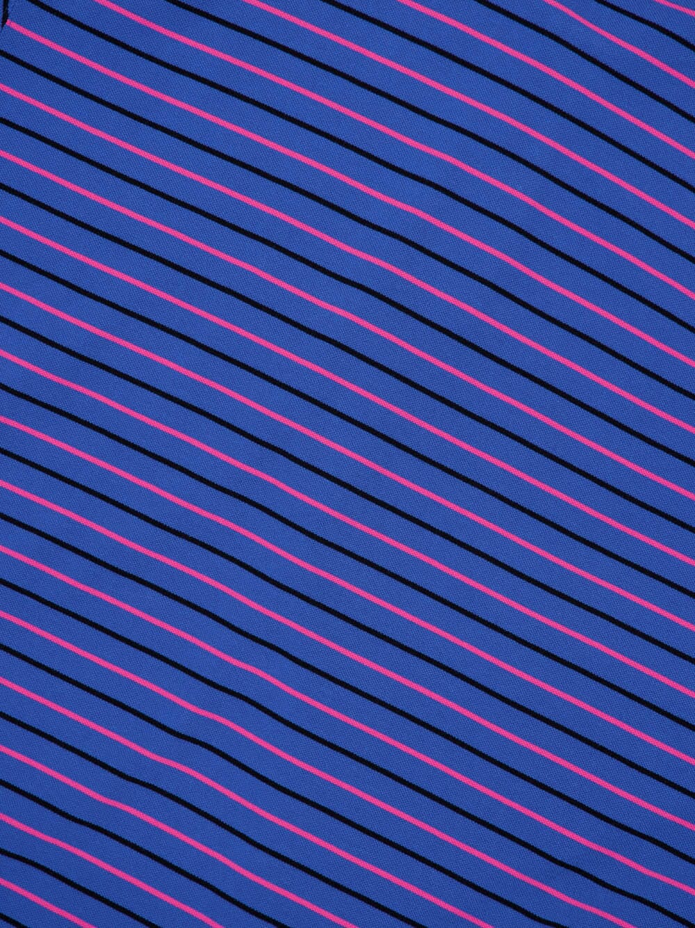Blue Laurel Classic Pique Stripes Polo Shirt - Image 8