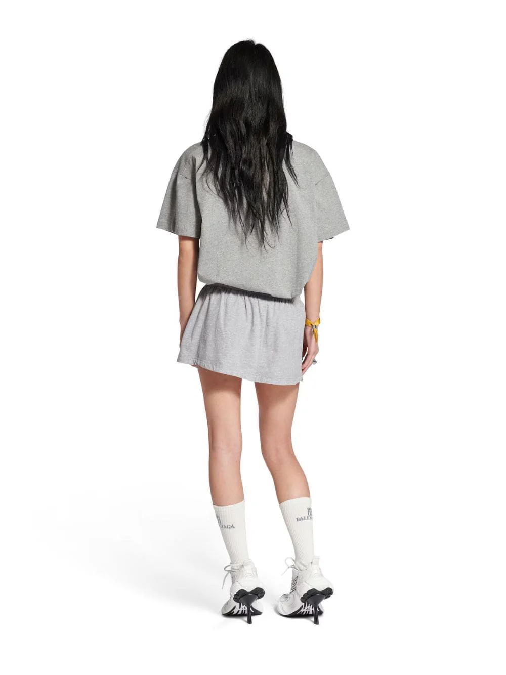 CEO Logo Boxy T-Shirt in Heather Grey - Image 4