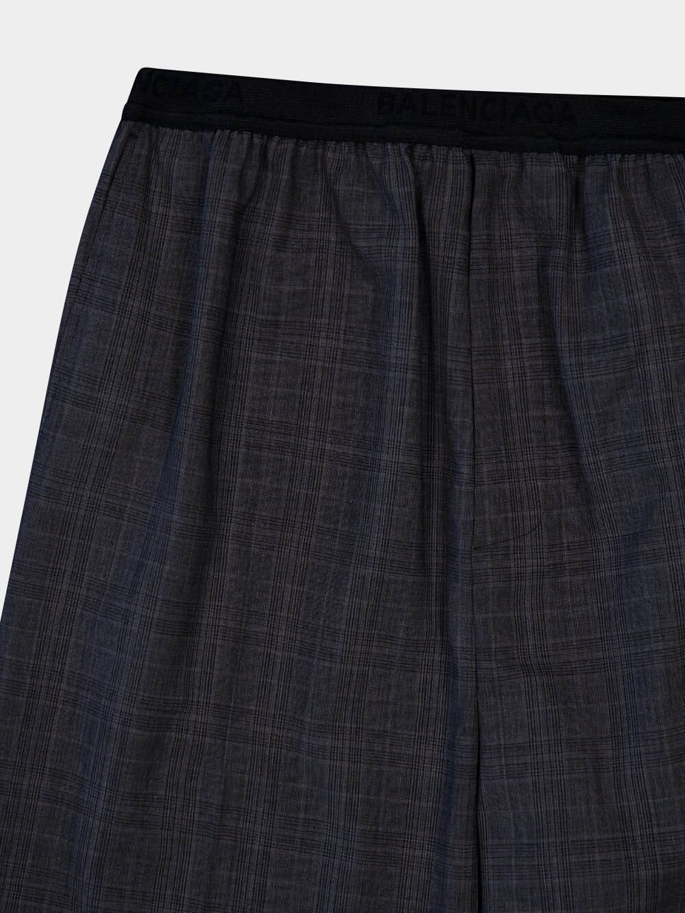 Checked Straight Leg Trousers - Image 3