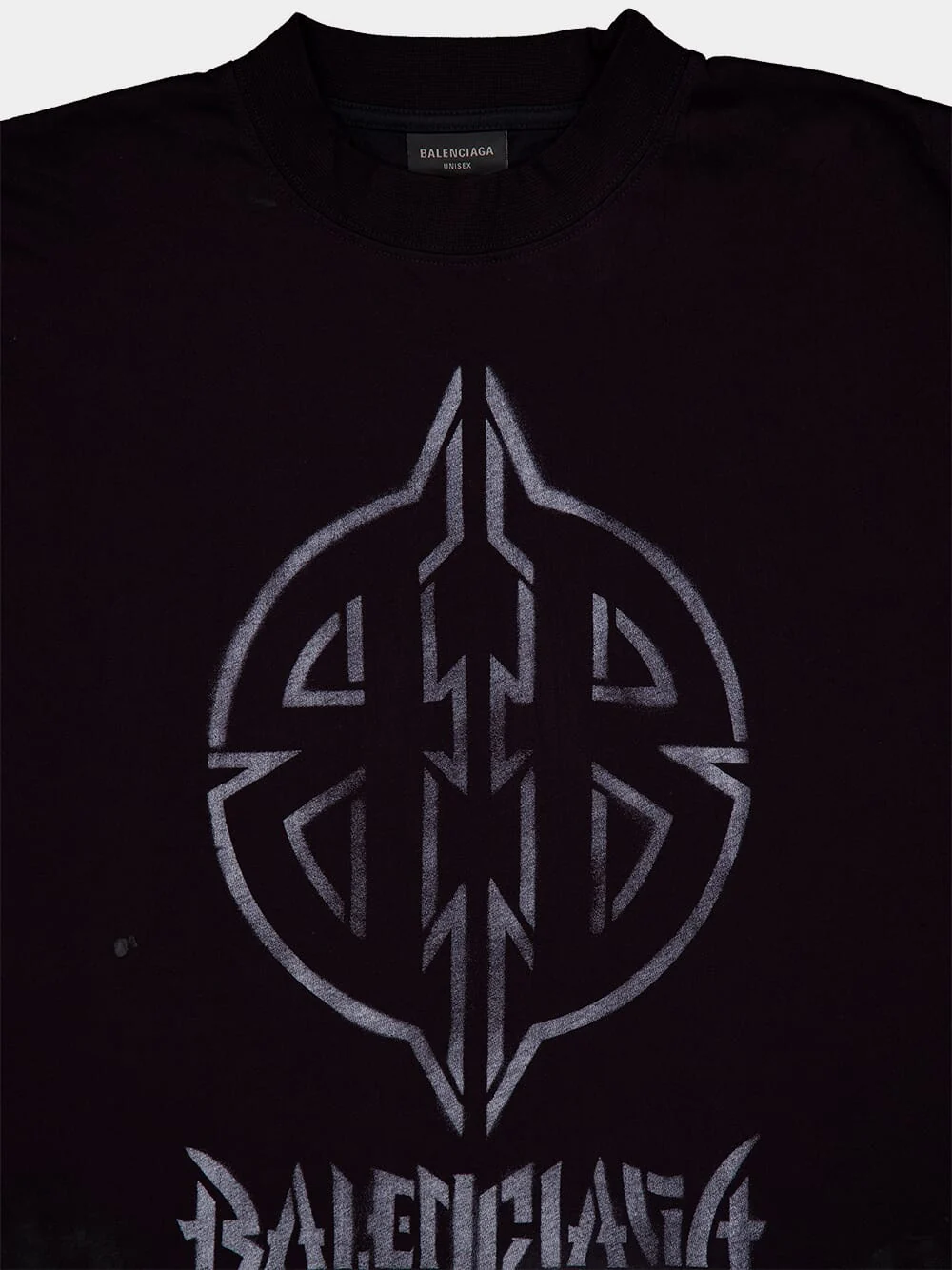 Black Metal BB Cotton T-Shirt - Image 3