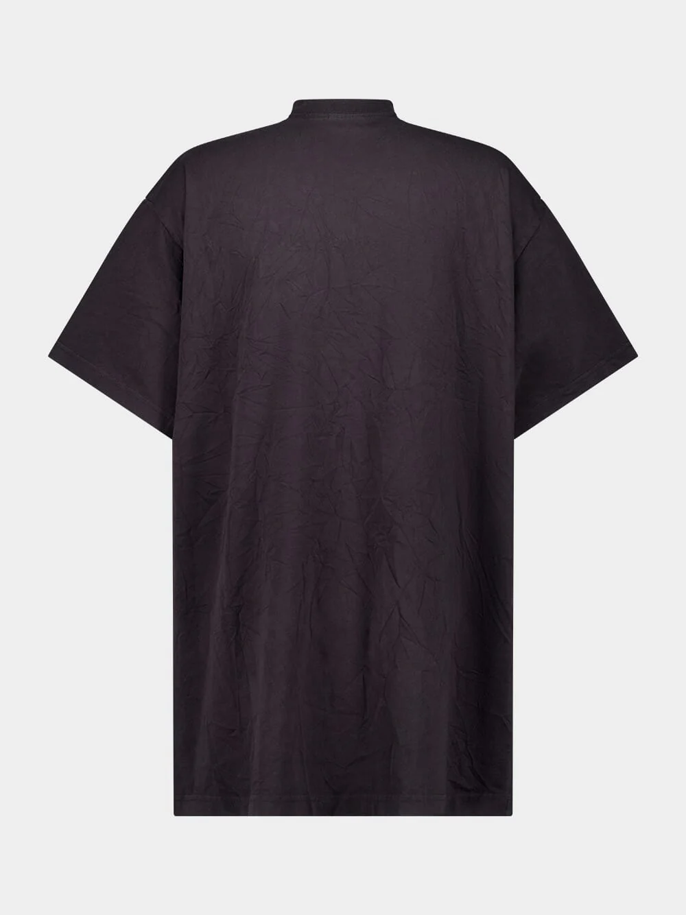 Black Oversized Logo T-Shirt - Image 2