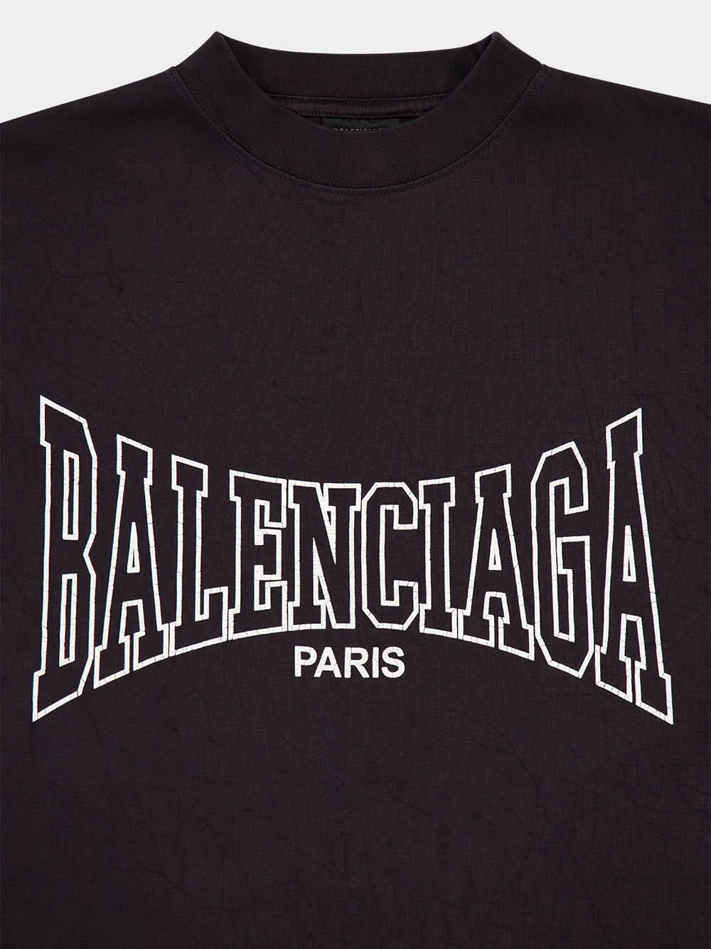 Black Oversized Logo T-Shirt - Image 3
