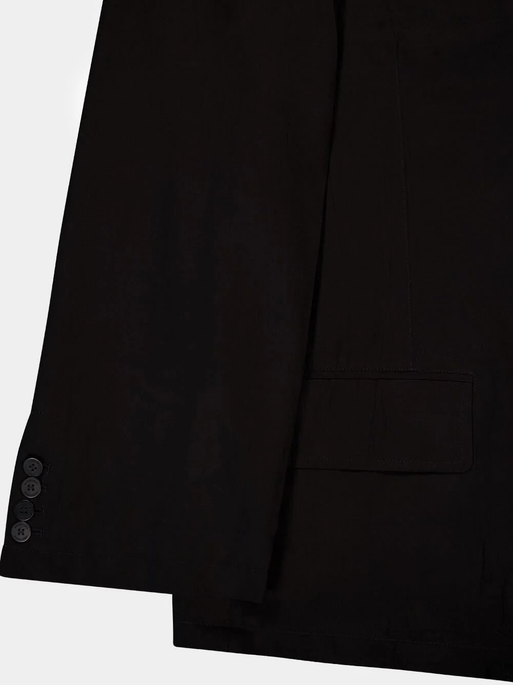 Black Single-Breasted Jacket - Image 8