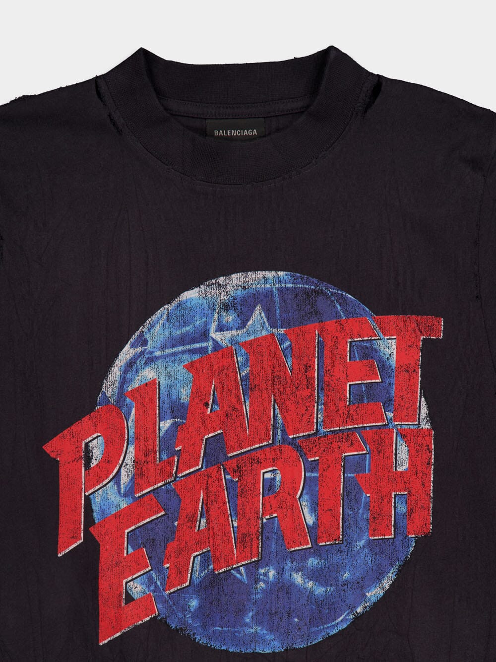 Planet Earth Layered T-Shirt Dress with Checked Kilt - Image 4