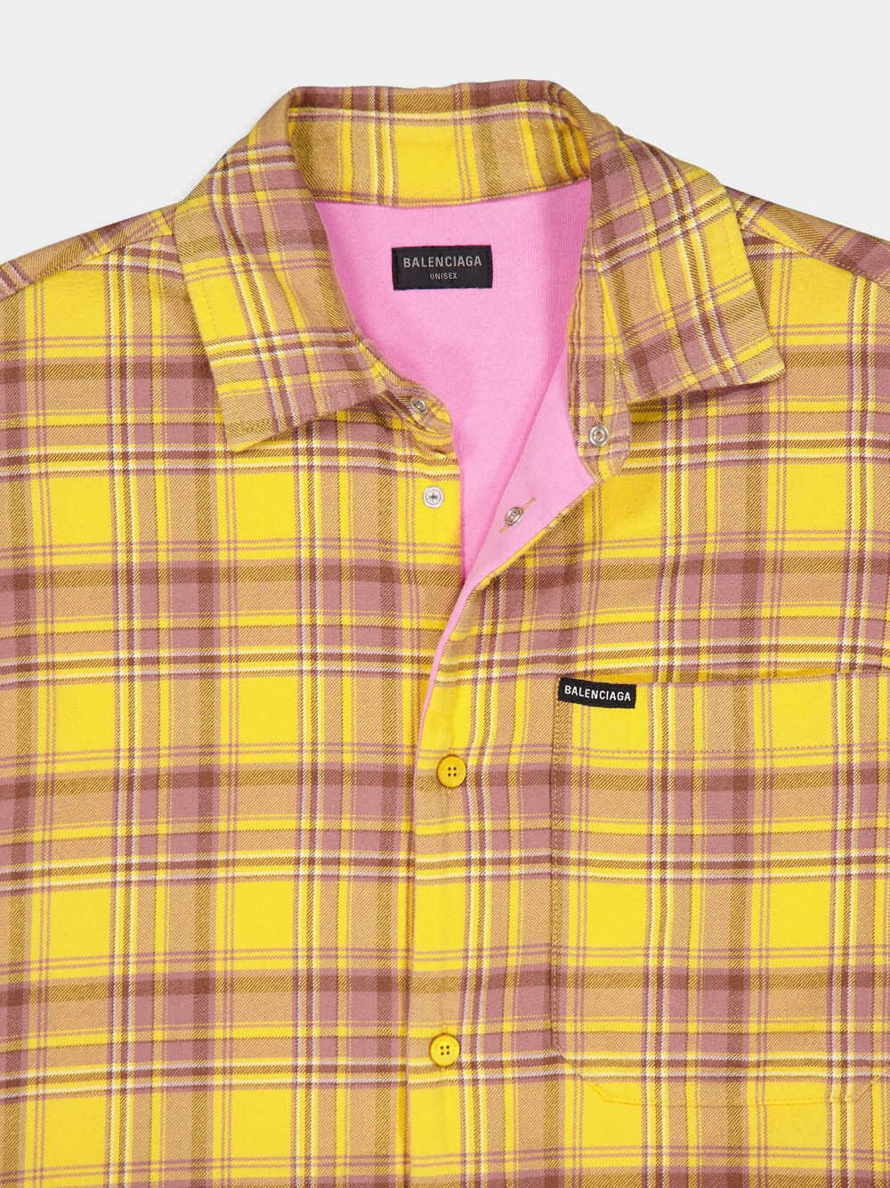 Vibrant Plaid Cotton Shirt - Image 3