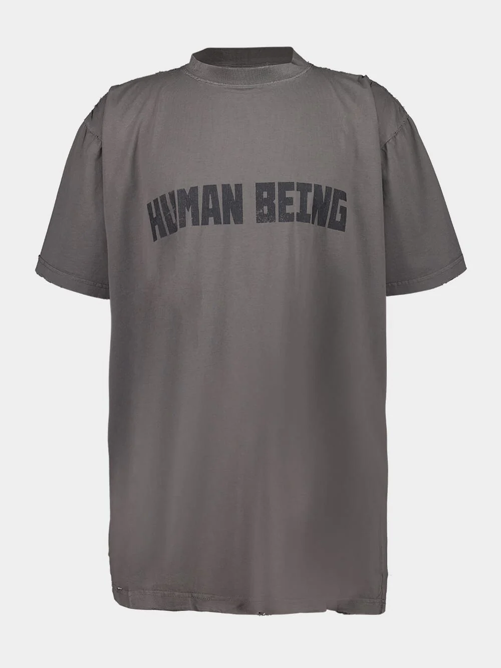 Dark Grey Human Being T-Shirt