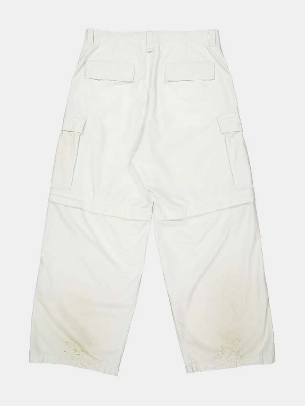 Dirty White Large Cargo Pants - Image 4
