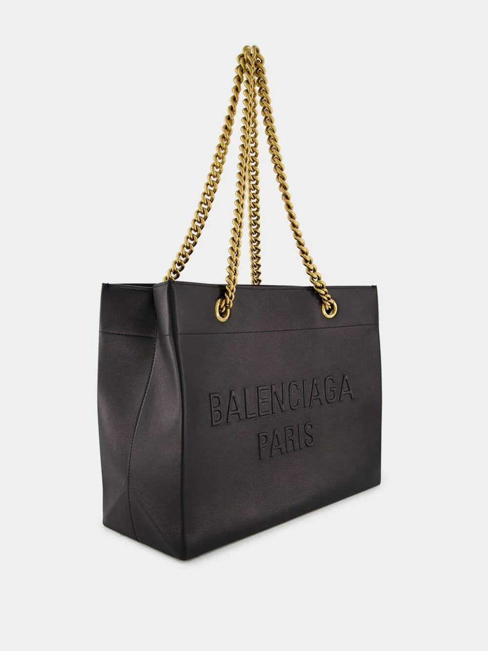 Duty Free Embossed Leather Tote Bag - Image 2