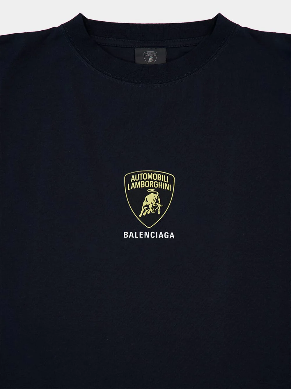 Faded Black Lamborghini Oversized T-Shirt - Image 5