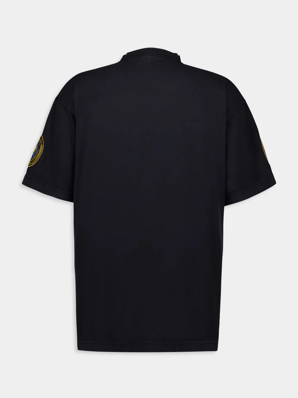 Faded Black Uniform Merch Oversized T-Shirt - Image 3