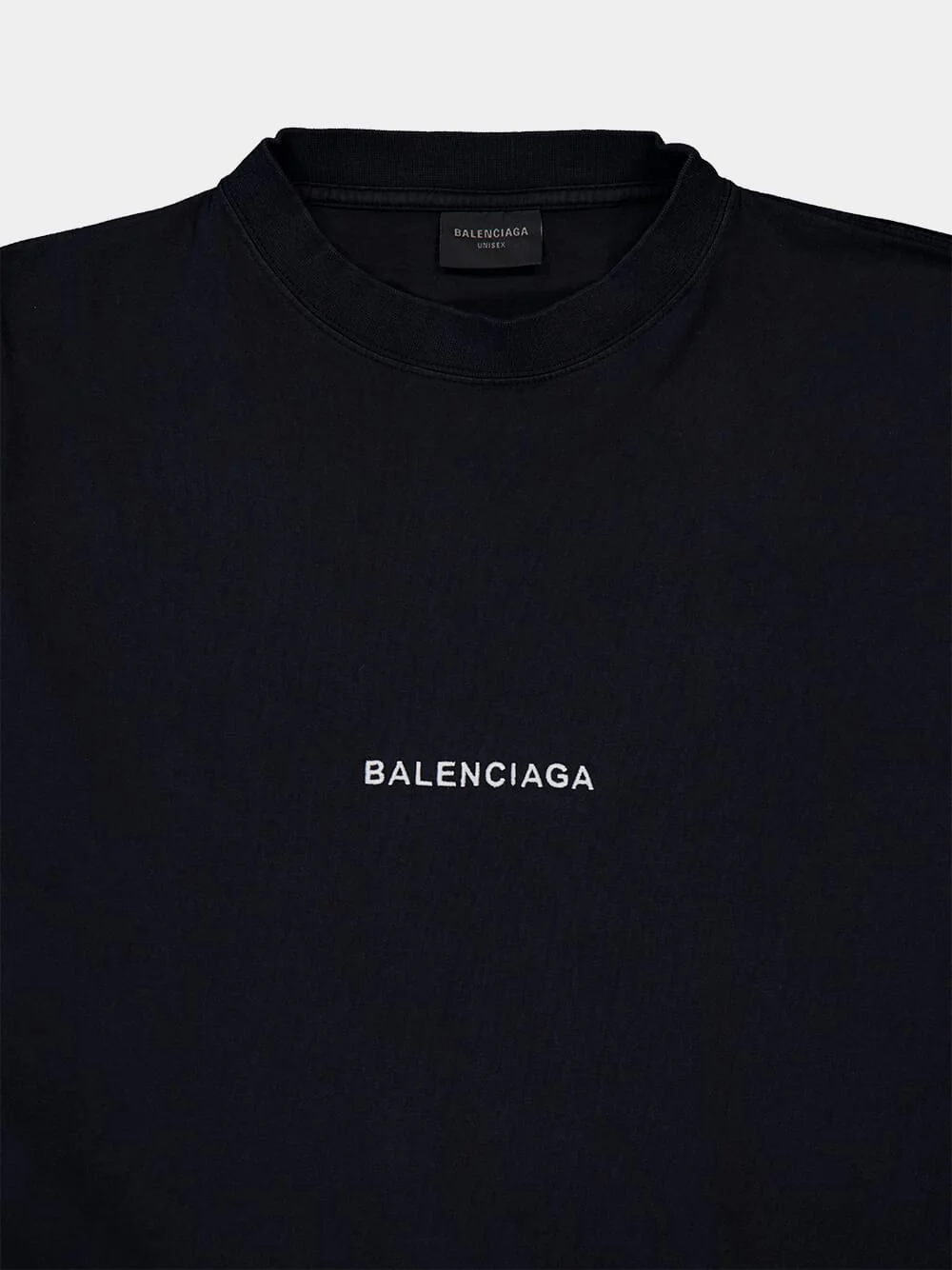 Faded Black Uniform Merch Oversized T-Shirt - Image 5