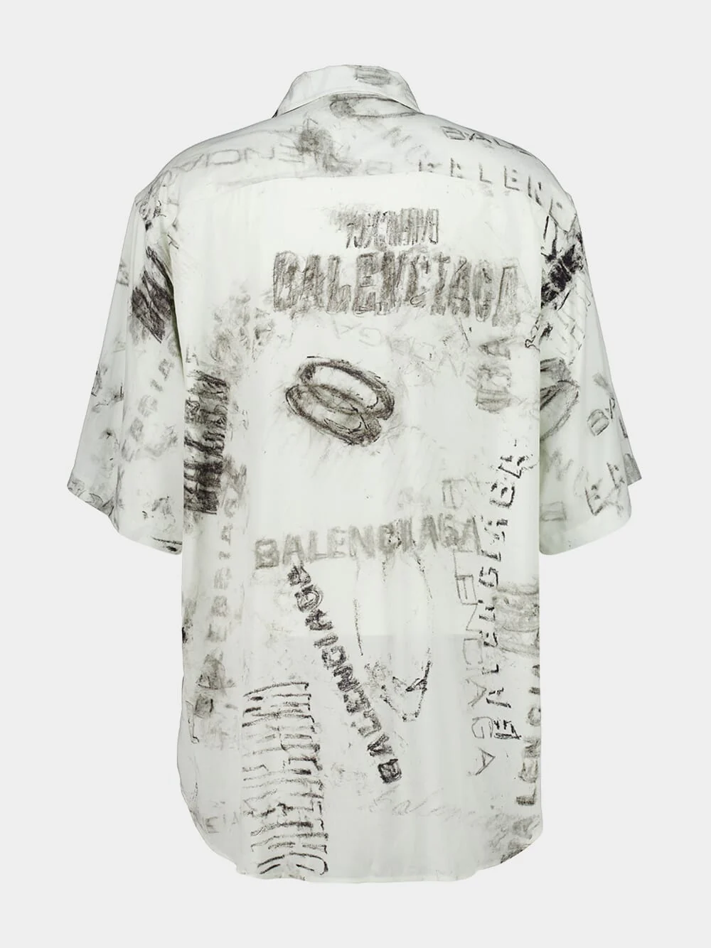 Graphite Grey Short Sleeve Minimal Shirt - Image 2