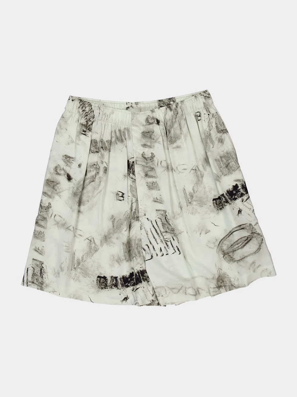 Graphite Pyjama Shorts in Viscose - Image 5