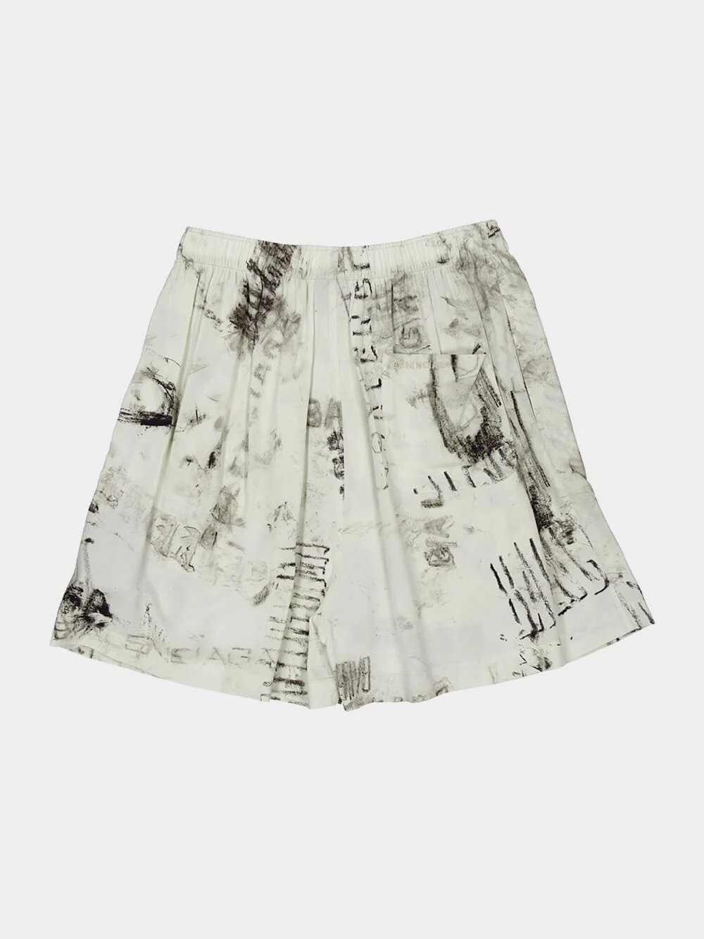 Graphite Pyjama Shorts in Viscose - Image 6