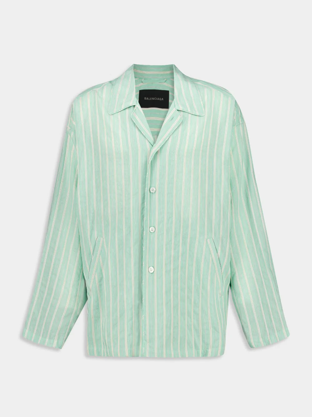 Green Shirt Swing Pyjama Stripes