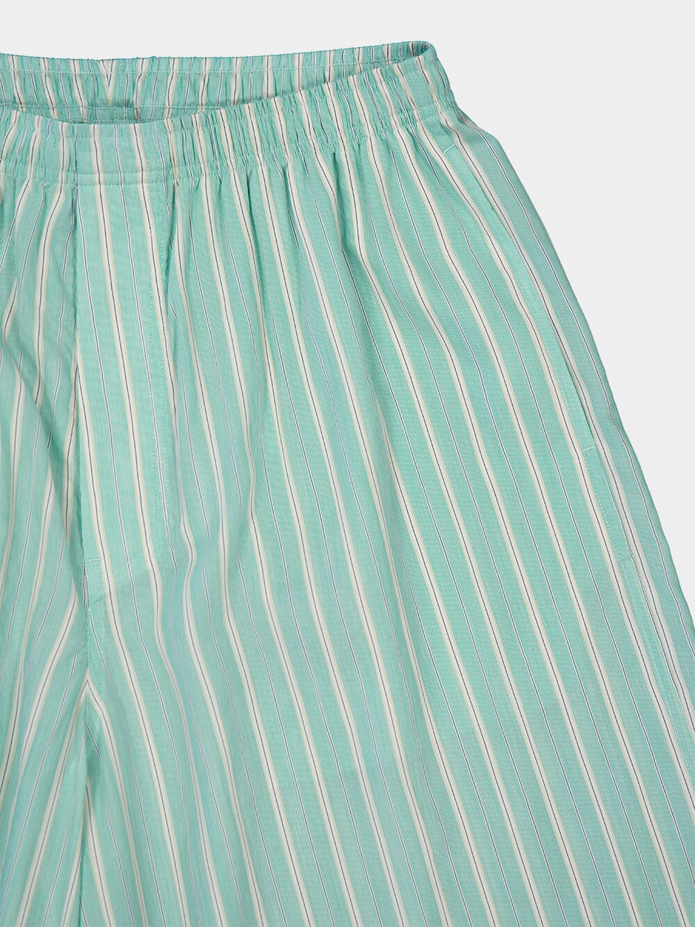 Green Striped Pyjama Trousers - Image 5