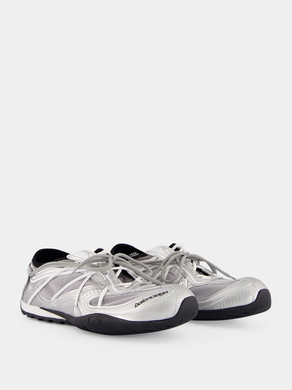 Grey Radar Slip-on Sneakers - Image 3