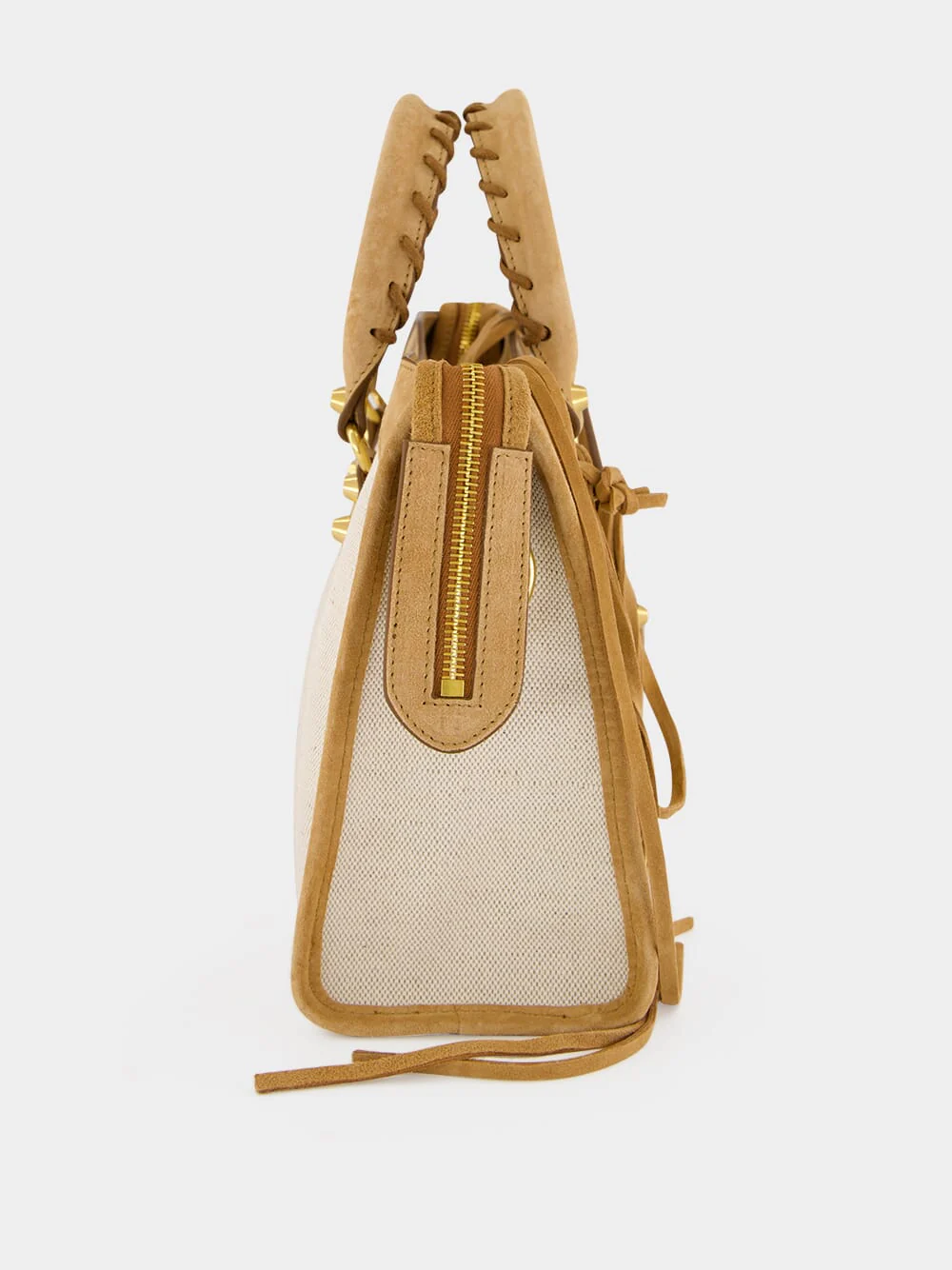 Beige and Camel Le City Small Bag - Image 4