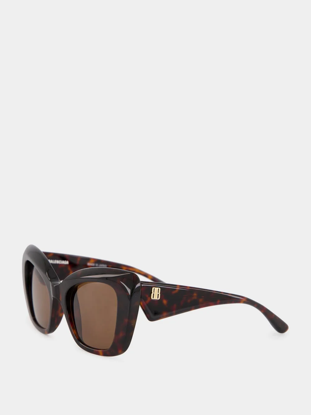 Havana Diva Butterfly Acetate Sunglasses - Image 3