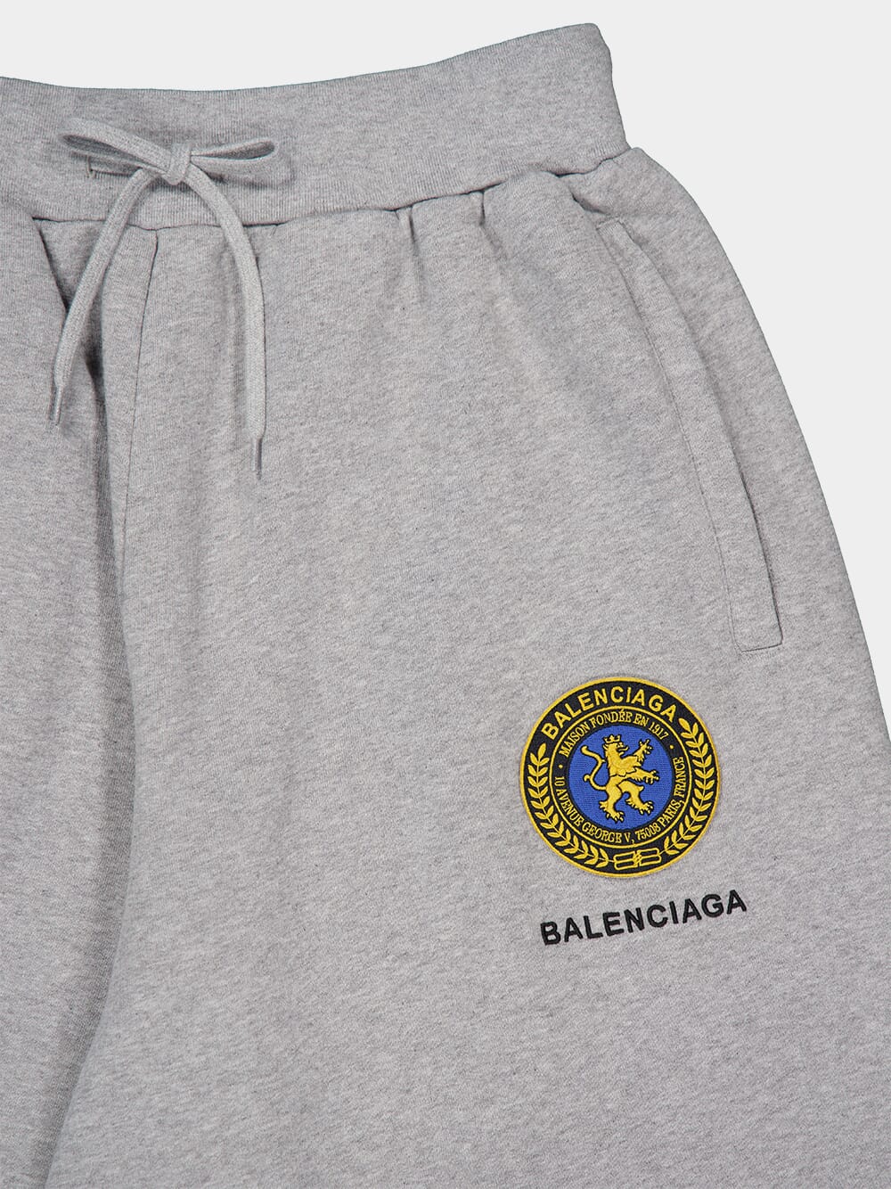 Heather Grey Oversized Sweatpants - Image 3