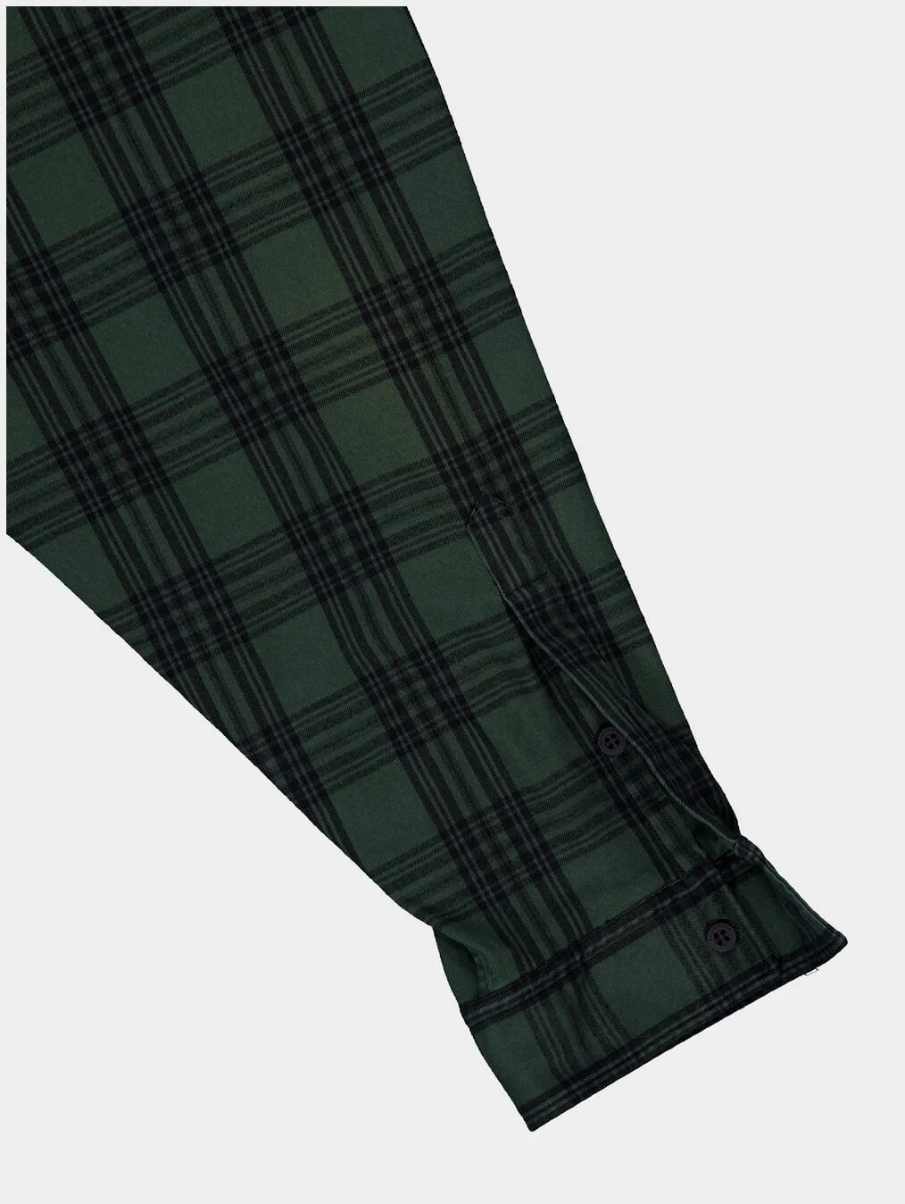 Hooded Check-Print Oversized Shirt - Image 7