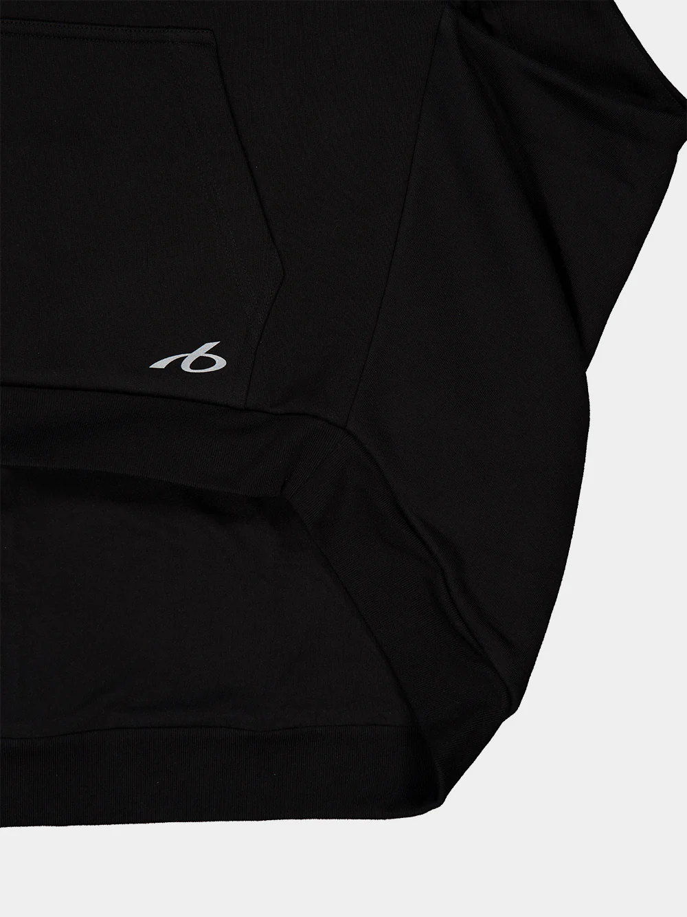 Black Sleeveless Hooded Sweatshirt - Image 5